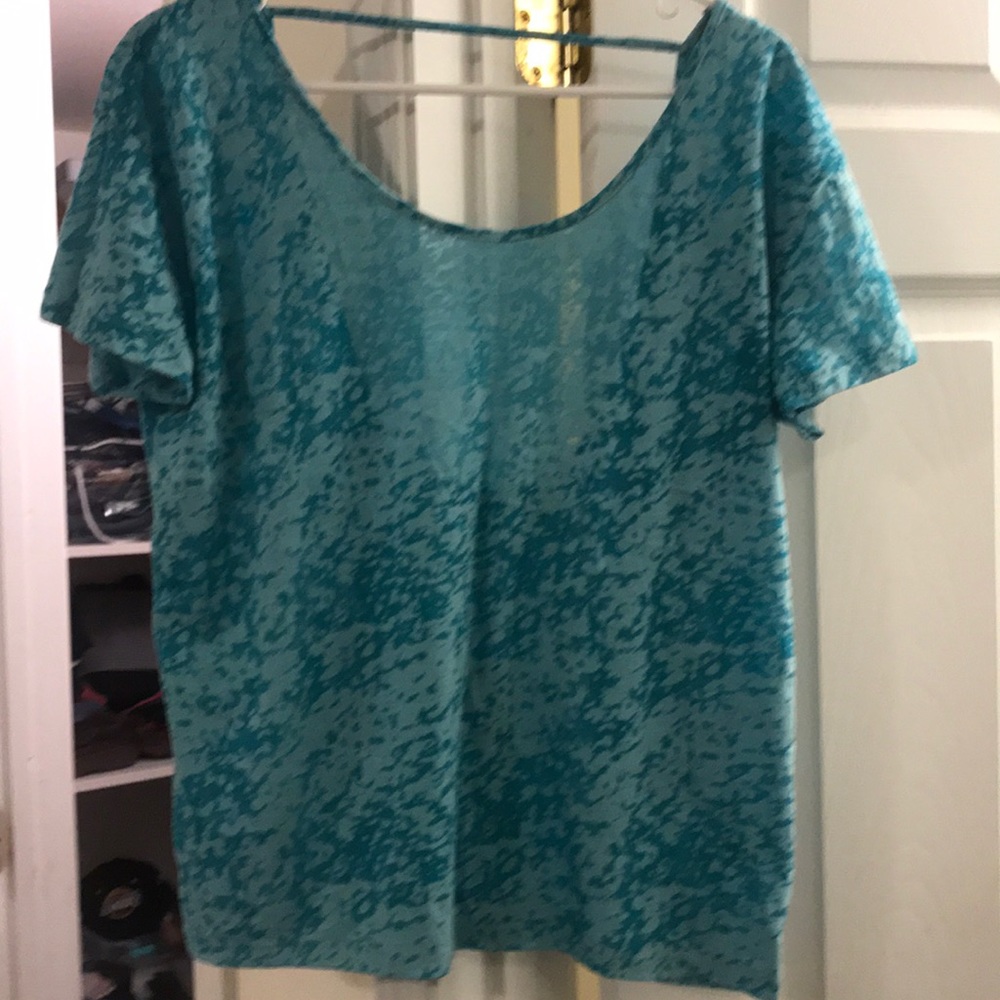 Semi see through blouse